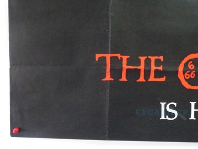 Lot 544 - THE OMEN (1976) - A UK Quad film teaser poster...
