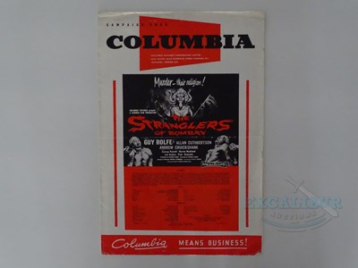 Lot 545 - THE STRANGLERS OF BOMBAY (1959) - A press...