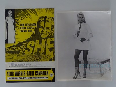 Lot 547 - THE VENGENCE OF SHE (1968) - A press campaign...