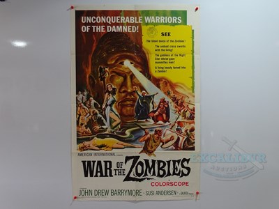 Lot 554 - WAR OF THE ZOMBIES (ROME AGAINST ROME (1964) -...