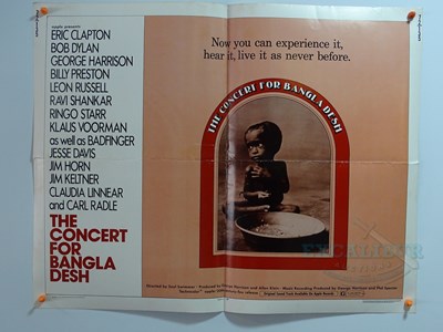 Lot 57 - THE CONCERT FOR BANGLADESH - An advertising...