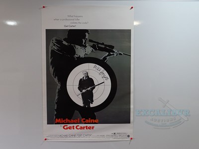 Lot 578 - GET CARTER (1971) - A rolled commercial movie...