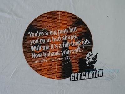 Lot 578 - GET CARTER (1971) - A rolled commercial movie...