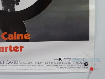 Lot 578 - GET CARTER (1971) - A rolled commercial movie...