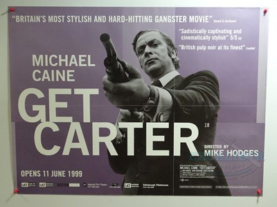 Lot 579 - GET CARTER (2000 re-release) - A UK Quad film...