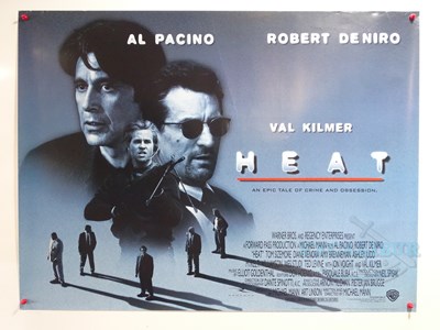 Lot 580 - HEAT (1995) - A UK Quad film poster for the Al...