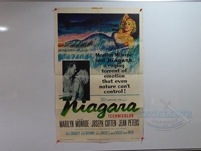 Lot 584 - NIAGARA (1953) - A US one sheet poster -...