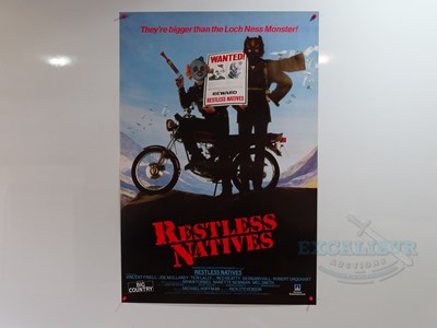 Lot 591 - RESTLESS NATIVES (1985) - A UK one sheet movie...