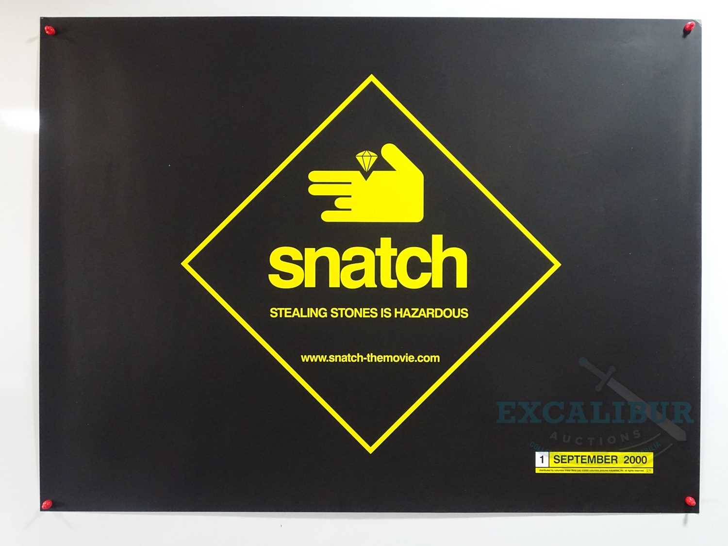 Lot 594 - SNATCH (2000) - A UK Quad advance film poster -...