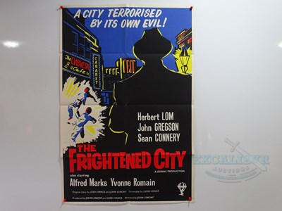 Lot 598 - THE FRIGHTENED CITY (1961) - A UK one sheet...