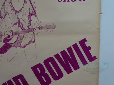 Lot 6 - DAVID BOWIE - A rare Italian film poster for...
