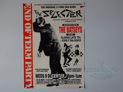 Lot 60 - THE SELECTER (circa 1980s) - A concert poster...
