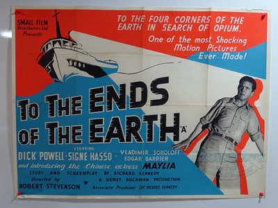 Lot 604 - TO THE ENDS OF THE EARTH (1948) - A UK Quad...