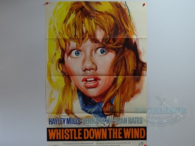 Lot 605 - WHISTLE DOWN THE WIND (1961) - A UK one sheet...