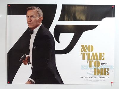 Lot 630 - JAMES BOND: NO TIME TO DIE (2021) - A UK Quad...