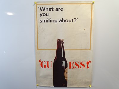 Lot 100 - GUINNESS: 'What are you smiling about?' (51cm...
