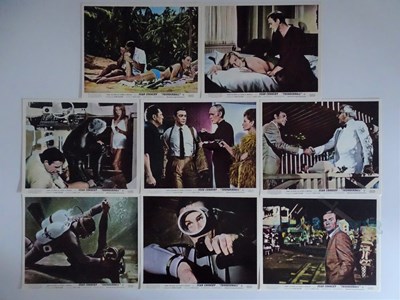 Lot 644 - JAMES BOND : THUNDERBALL (1965) - A set of 8...