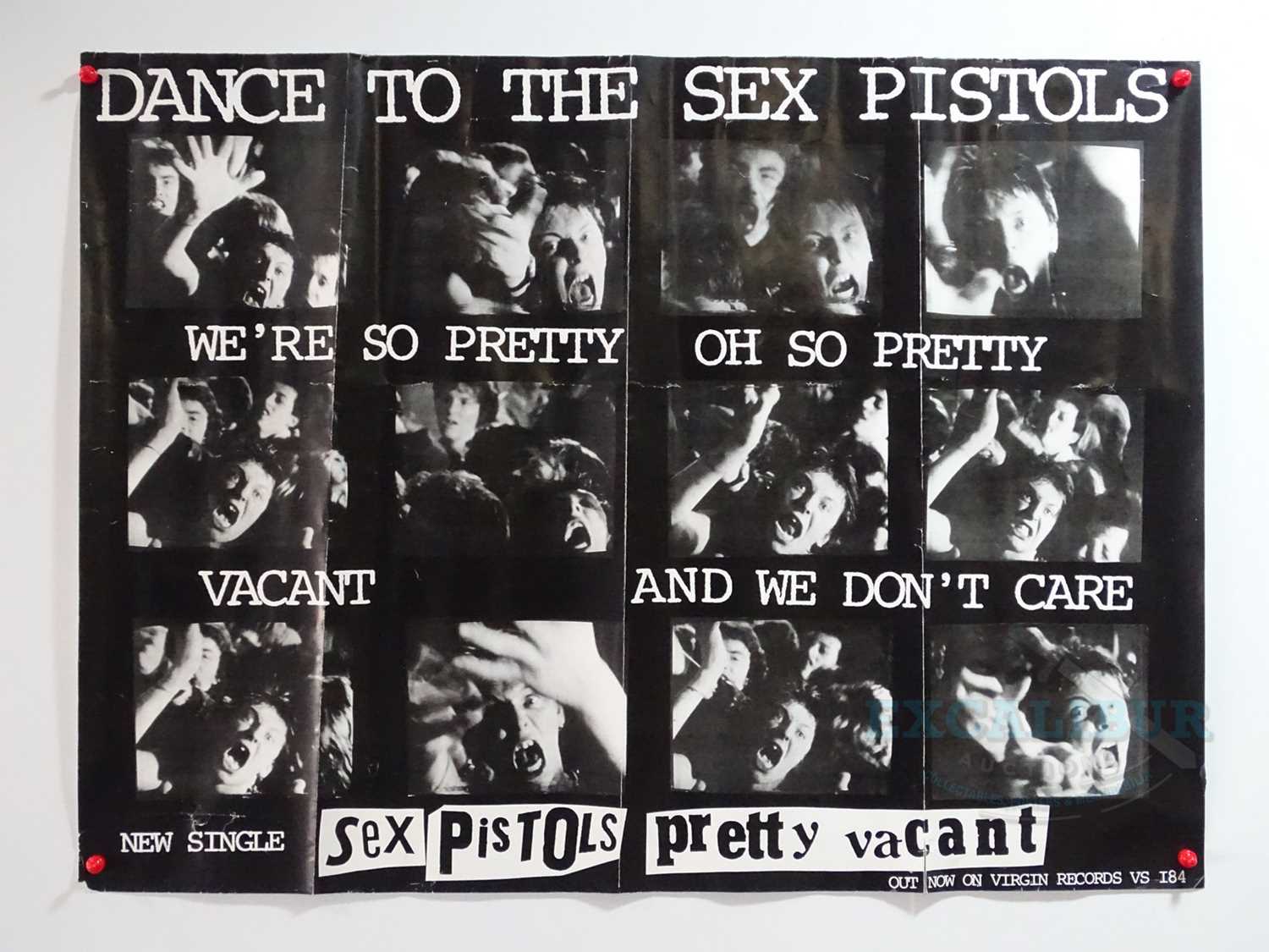 Lot 66 - SEX PISTOLS - 2 x commercial posters for...