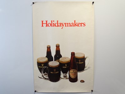 Lot 102 - GUINNESS: 'Holidaymakers' (51cm x 76cm)...