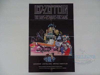 Lot 77 - LED ZEPPELIN (1976) - A double crown poster...