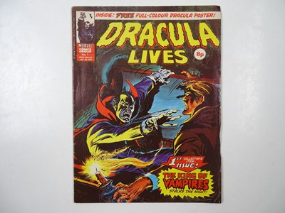 Lot 24 - DRACULA LIVES #1 - (1974 - MARVEL/BRITISH) -...