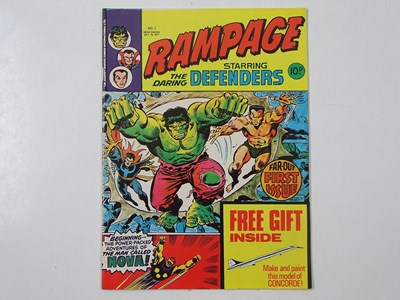 Lot 27 - RAMPAGE: STARRING THE DEFENDERS #1 - (1977 -...