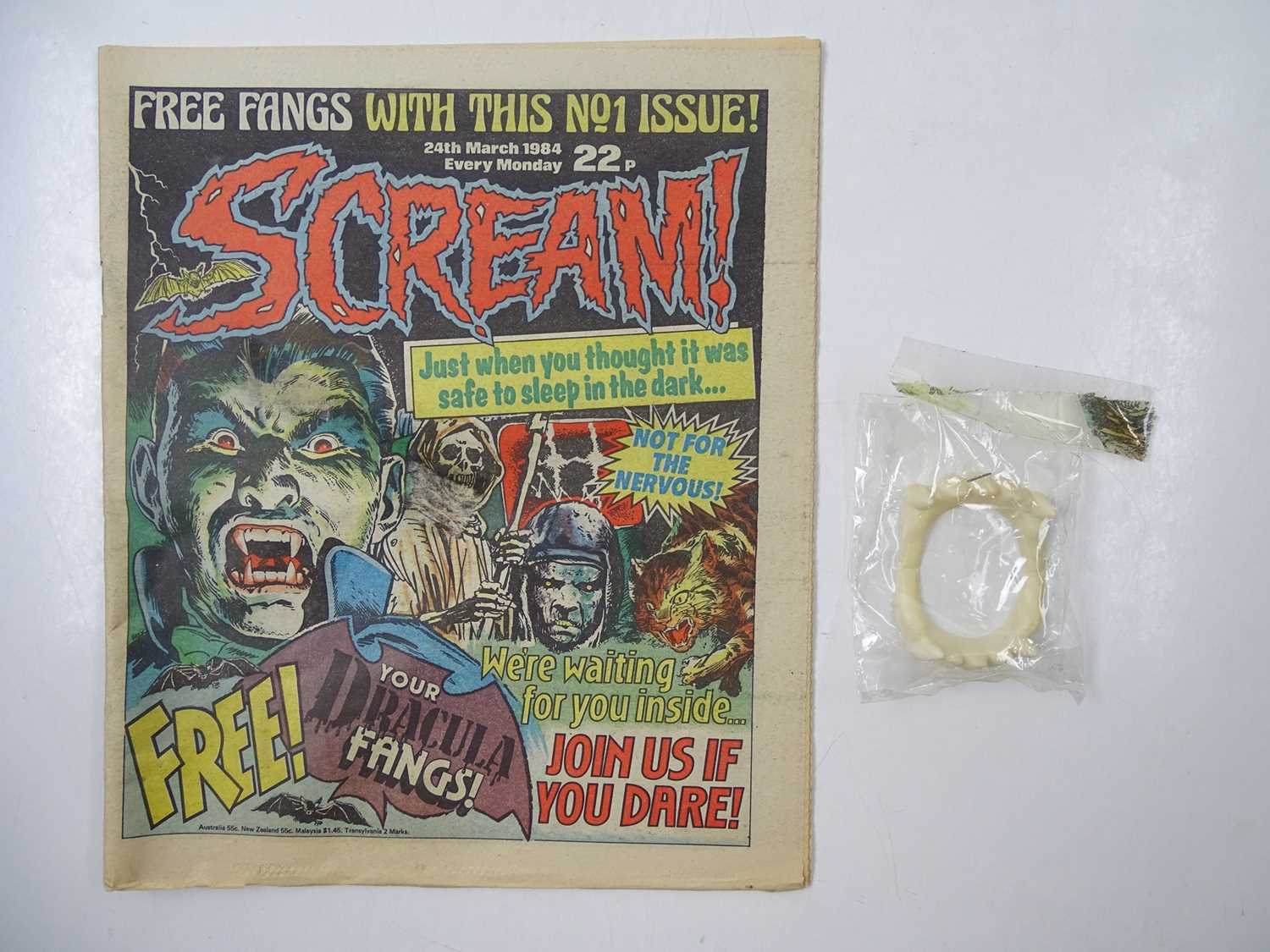 Lot 33 - SCREAM #1 - (1984 - IPC) - Dated March 24th -...