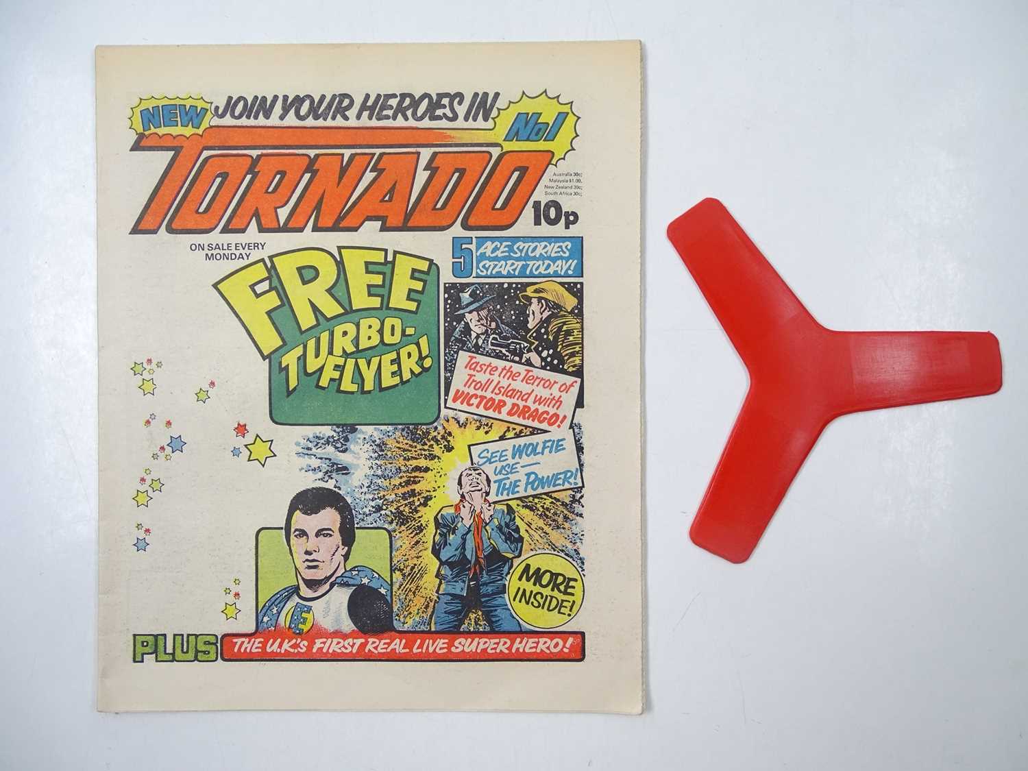 Lot 34 - TORNADO #1 - (1979 - IPC) - FREE GIFT INCLUDED...