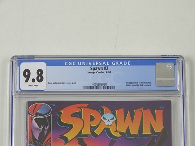 Lot 63 - SPAWN #2 (1992 - IMAGE) - GRADED 9.8 by CGC -...