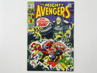 Lot 142 - AVENGERS #67 - (1969 - MARVEL) - Classic Cover...