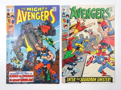 Lot 143 - AVENGERS #69 & 70 - (2 in Lot) - (1969 -...