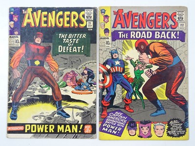 Lot 458 - AVENGERS #21 & 22 - (1965 - MARVEL - UK Price...