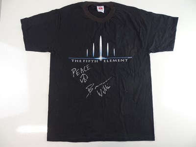 Lot 108 - THE FIFTH ELEMENT - BRUCE WILLIS - A signed...