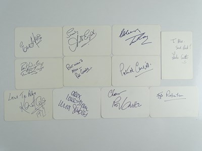 Lot 270 - THE WORLD OF COMEDY: A mixed group of signed...