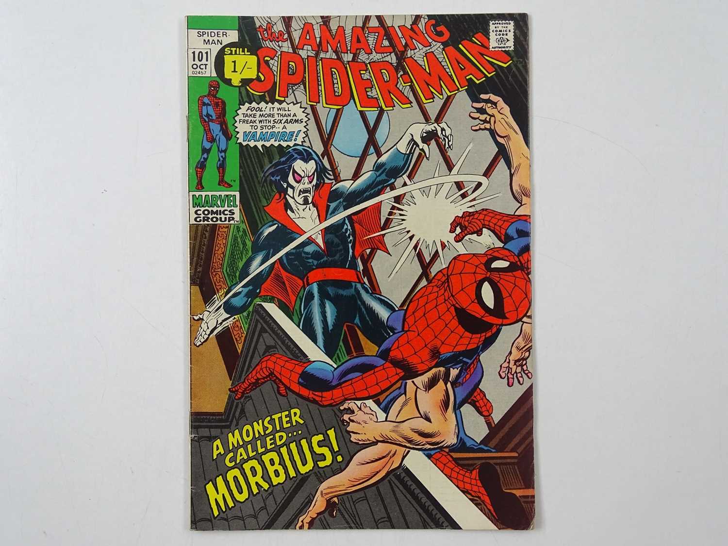 Lot 518 - AMAZING SPIDER-MAN #101 - (1971 - MARVEL - UK...