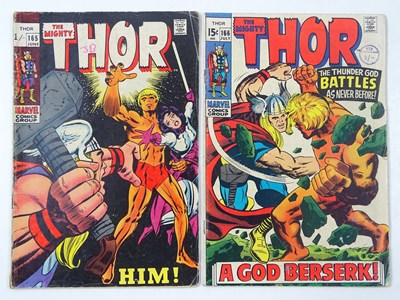 Lot 552 - THOR #165 & 166 - (2 in Lot) - (1969 - MARVEL -...