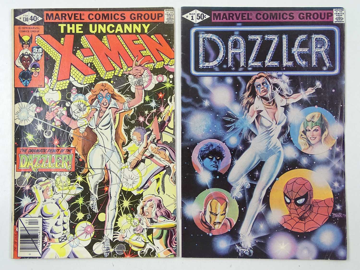 Lot 353 UNCANNY XMEN 130 & DAZZLER 1 (2 in Lot)