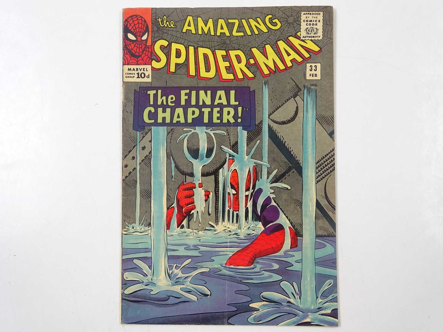 Lot 198 - AMAZING SPIDER-MAN #33 - (1966 - MARVEL - UK...