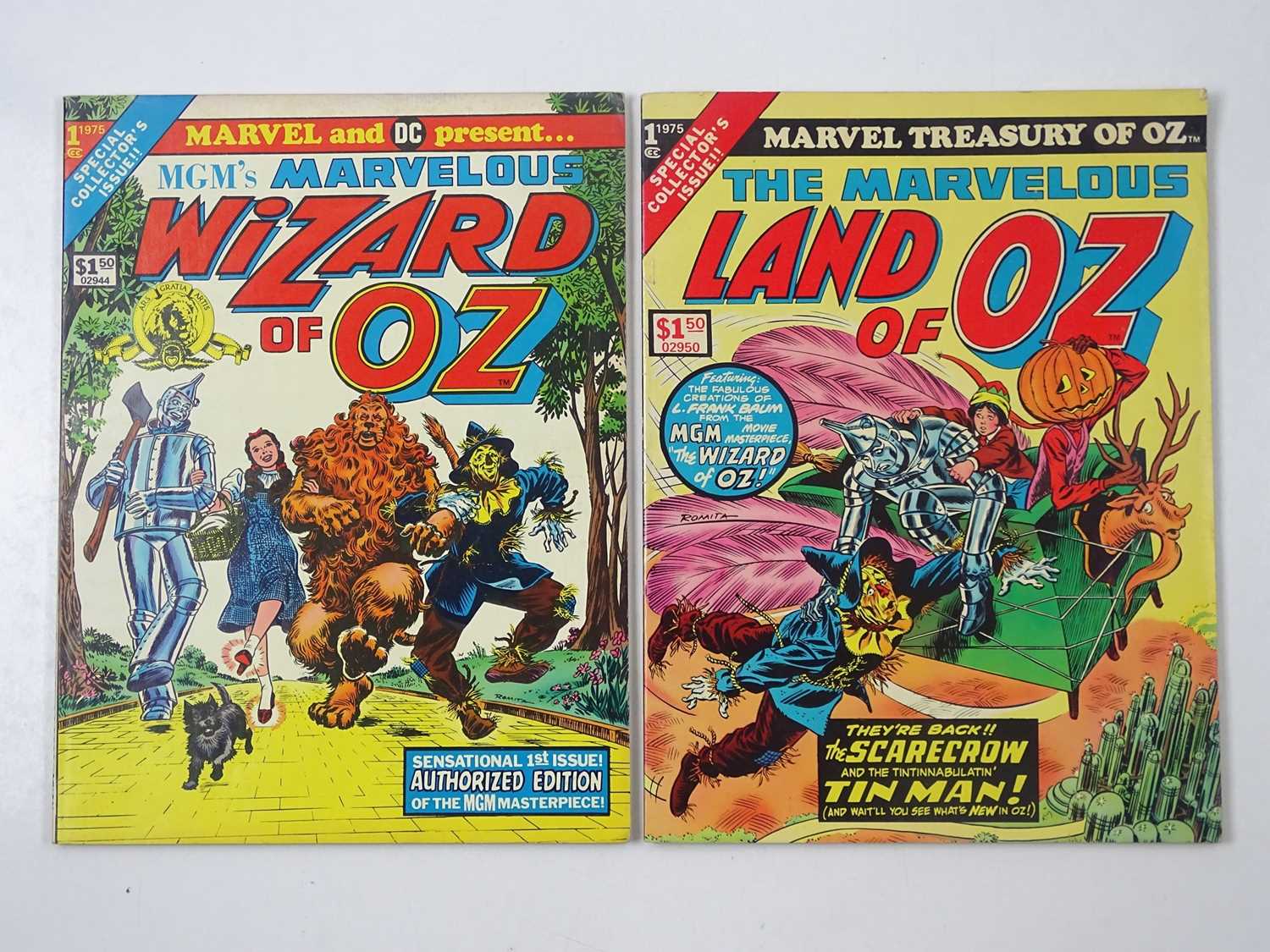 Lot 221 - MARVEL TREASURY EDITION LOT - WIZARD OF OZ &...