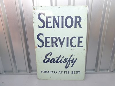 Lot 12 - SENIOR SERVICE 'SATISFY' (24" x 36") tobacco...