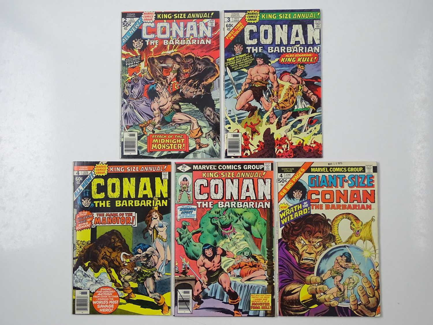 Lot 227 - CONAN THE BARBARIAN LOT - (5 in Lot) -...