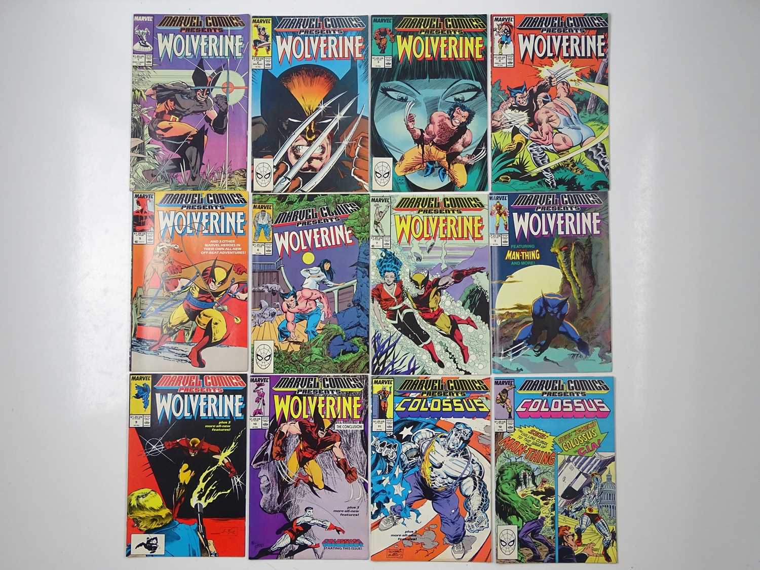 Lot 231 - MARVEL COMICS PRESENTS: WOLVERINE #1, 2, 3, 4,...