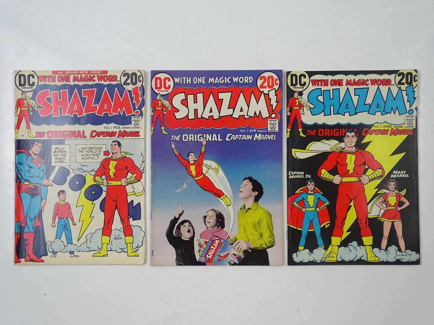 Lot 260 - SHAZAM: THE ORIGINAL CAPTAIN MARVEL #1, 2, 3...