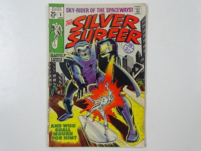 Lot 302 - SILVER SURFER #5 - (1969 - MARVEL - UK Cover...