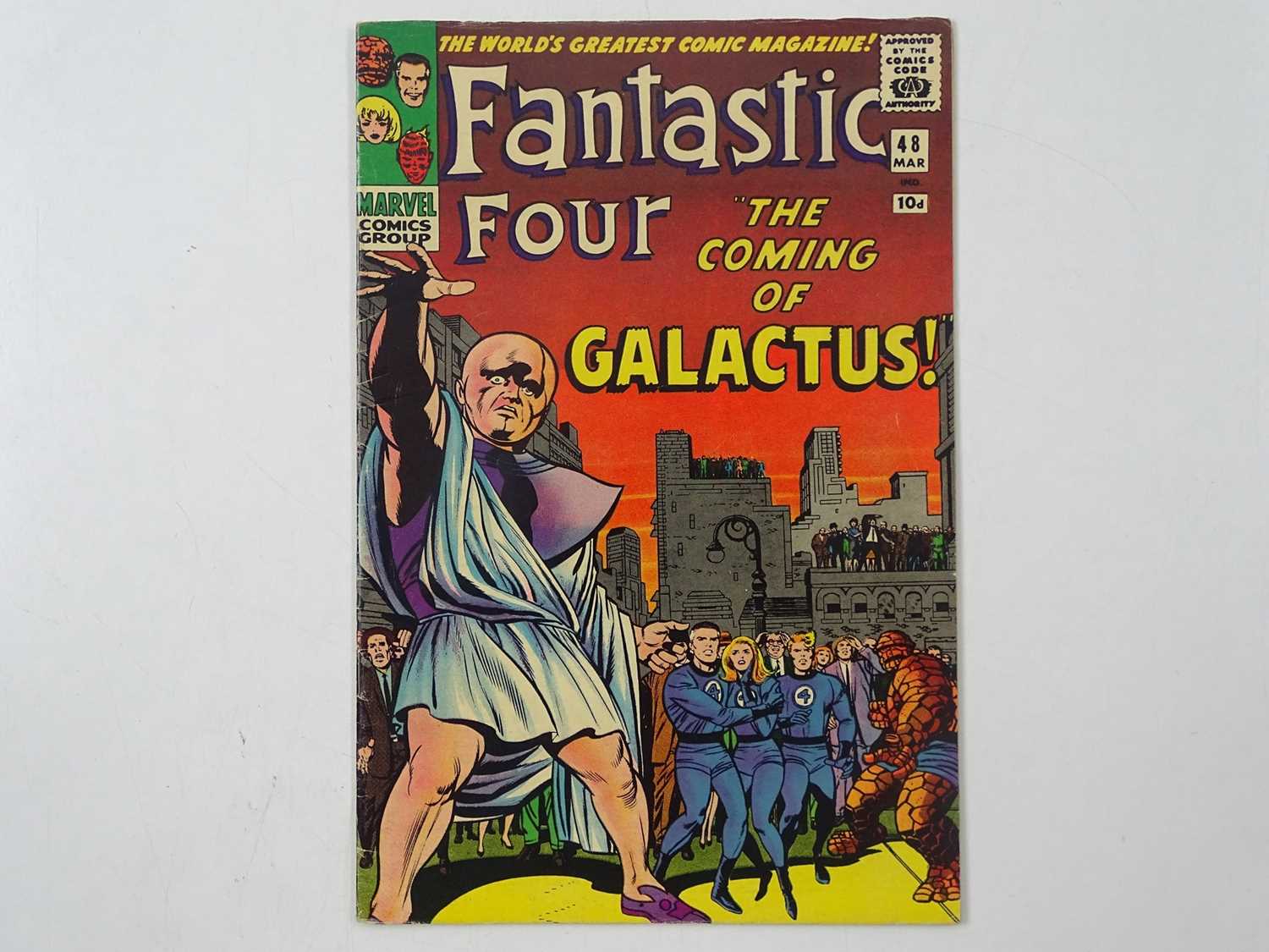 Lot 304 - FANTASTIC FOUR #48 (1966 - MARVEL - UK Price...