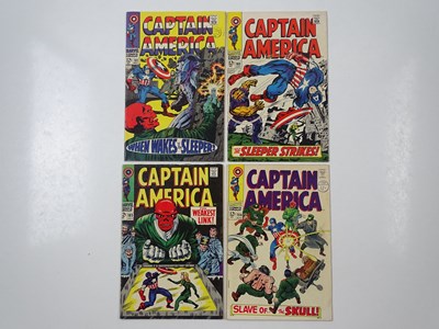 Lot 465 - CAPTAIN AMERICA #101, 102, 103, 104 (4 in Lot)...