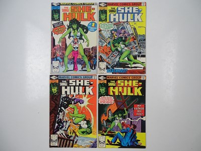 Lot 311 - SAVAGE SHE-HULK #1, 2, 3, 4 (4 in Lot) - (1975...