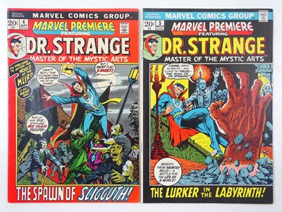 Lot 313 - MARVEL PREMIERE: DR. STRANGE #4 & 5 (2 in Lot)...