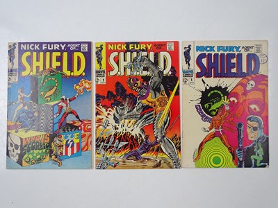 Lot 466 - NICK FURY: AGENT OF SHIELD #1, 2, 5 (3 in Lot)...