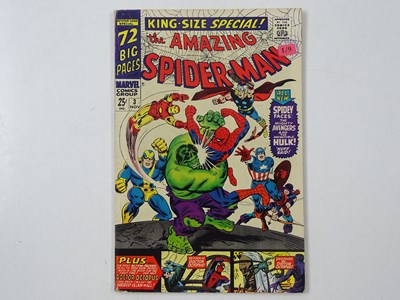 Lot 321 - AMAZING SPIDER-MAN: KING SIZE ANNUAL #3 -...